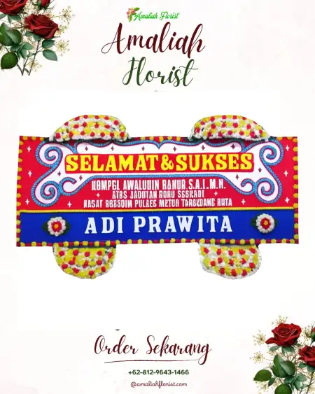 Papan Bunga Ucapan Selamat Jambesari